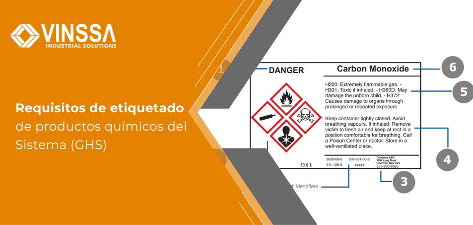 Requisitos de etiquetado de productos químicos