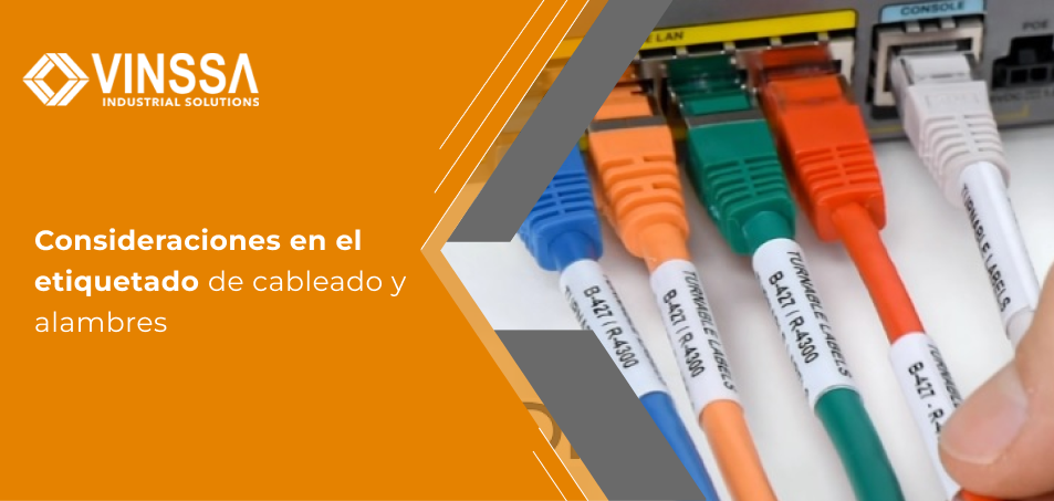 ¿Qué debo considerar en el etiquetado de cableado y alambres?