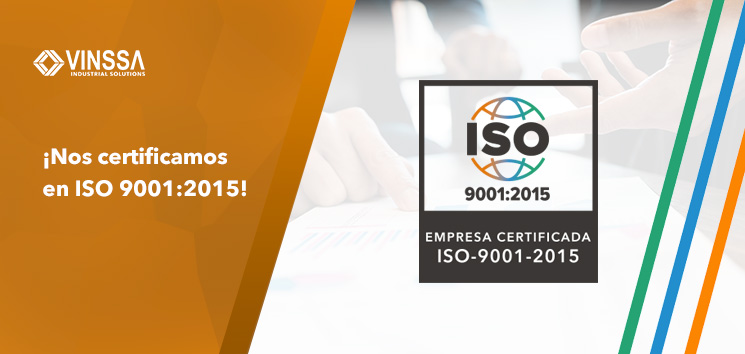 ¡Nos certificamos en ISO 9001:2015!